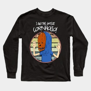 Halloween Cornholio Long Sleeve T-Shirt